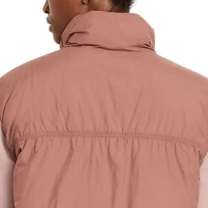 Chaleco Acolchado para Mujer, Talla Grande, Sin Mangas, Cierre de Cremallera, Impermeable, Ecológico, Cálido para Invierno, Personalizable para Venta al Por Mayor - Product Image 4