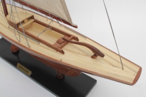 DRAGON <b>YACHT</b> NATURAL WOOD FINISHED - Handicrafts Wooden Classic <b>Yacht</b> Model for Collection Tabletop Decoration - Product Image 4