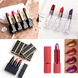 High Pigment Waterproof Matte <b>Lipstick</b> Long Lasting Moisturizing Non Stick Vegan Formula Private Label Lip Makeup - Product Image 1
