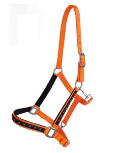 Custom Design Nylon Halter Light Weight Top Quality Nylon Halter Made In Pakistan Breathable New Style Horse Riding <b>Halters</b> - Product Image 4