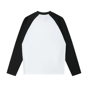 Sweat-shirt à col rond délavé à l'acide pour hommes et femmes, style vintage streetwear, surdimensionné, avec logo personnalisé, fournisseur en gros - Product Image 4