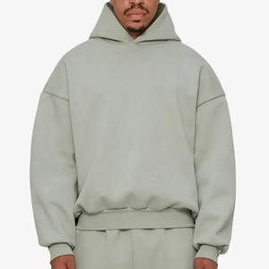 Sweat à capuche de haute qualité en molleton imprimé, écologique, surdimensionné, streetwear de luxe, patchwork, broderie 3D régulière - Product Image 5