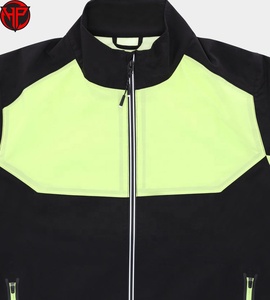 Veste d'hiver pour homme, coupe-vent, imperméable, thermique, softshell, veste de course, veste de pluie, combinaison de 2 couleurs - Product Image 2