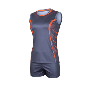 Maillot de volley-ball personnalisé avec numéro d'équipe, respirant, à manches courtes, taille élastique, en polyester, pour hommes et femmes - Product Image 2