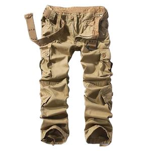 กางเกงคาร์โก้สำหรับผู้ชายทรงเข้ารูป - Product Image 1