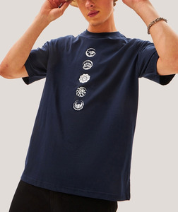 เสื้อยืดคอตตอนผู้ชายพิมพ์ลาย DTF แบบกำหนดเอง คุณภาพพรีเมียม คอกลม สวมใส่สบาย ระบายอากาศได้ดี เนื้อผ้านุ่ม ผู้ผลิตแบบ OEM และ ODM - Product Image 5
