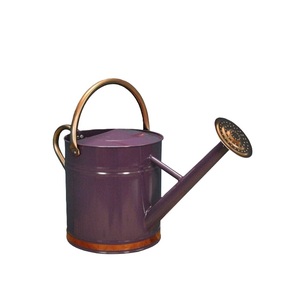 Arrosoir en métal vert pour le jardinage, arrosage des plantes d'extérieur, finition durable, arrosoirs faits à la main, prix de gros - Product Image 3