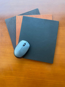 Wholesale Genuine Leather <b>Mouse</b> Pad Bulk Custom Desk Mat Full Grain Cowhide Leather Mousepad for Retailers LMP-0034 - Product Image 5