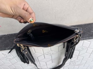 New 2026 Designer Hand Tooled Carving Leather Fringe Handbag Cowhide Fur Gypsy <b>Boho</b> Vintage Handmade Shoulder <b>Bag</b> Stylish <b>Bags</b> - Product Image 6