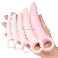 BlueRabbit – Ensemble de 6 dilatateurs anaux et vaginaux en silicone pour femmes, pour l'entraînement du plancher pelvien