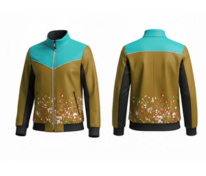 Chaqueta Deportiva Personalizada con Cierre Completo, Ropa para Correr y Fitness, Cálida, Transpirable y de Secado Rápido |   Tallas Hombre Mujer Juvenil - Product Image 4