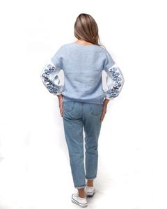 <b>Top</b> Trending <b>White</b> Women's Floral Embroidered Cotton Blouse Bright Ukrainian Fashion Tassels Woven Digital Printing Natural - Product Image 5