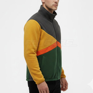 Veste polaire au design classique, matière douce, coupe confortable, idéale pour une utilisation décontractée et en plein air, veste polaire d'hiver - Product Image 6