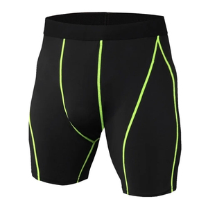 Pantalones Cortos Deportivos Casuales con Cintura Elástica y Logotipo Personalizado para Hombre, Talla Grande, para Atletismo, Entrenamiento, Running, Gimnasio, con Bolsillos, de Secado Rápido - Product Image 1