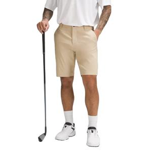 Custom Fit 100% Cotton Solid Casual Golf Shorts Men Breathable Lightweight Summer Sportswear for Outdoor Training Use - Product Image 1