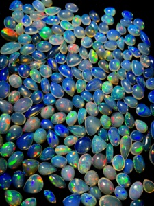 Ópalo Azul Etíope Natural Cabujón Pulido, Piedra Suelta de Ópalo Azul, Fabricante y Proveedor Mayorista de Joyería - Product Image 4