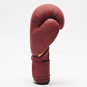 Gants de boxe professionnels imperméables pour hommes, tailles 8oz 12oz 16oz 14oz, adultes, design personnalisé, cuir PU, sangle de poignet réglable - Product Image 6