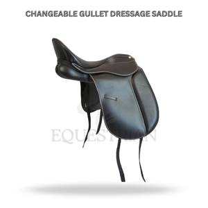 Silla de Montar de Doma Clásica Ajustable, Silla de Montar para Caballos, Equipo Ecuestre - Product Image 2