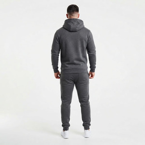 Sudadera con Capucha Deportiva Hawk Eye para Hombre, Corte Ajustado, Forro Polar de 300g, Invierno, Conjunto Deportivo con Botones, Transpirable - Product Image 2