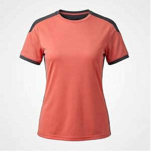 Camisetas de Algodón para Mujer al por Mayor, Moda Actual, Alta Calidad, Transpirables, Color Personalizado, Moda Sostenible - Product Image 1