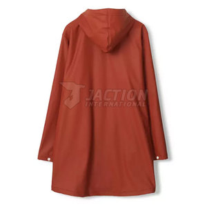 Factory Direct Sale Solid Color Rain Coat Custom Made Rain Coat For Adult Size In High Quality - Product Image 2