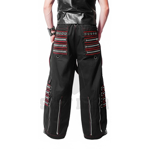 Pantalones de Moda Gótica, Pantalones Cargo Punk Alternativos para Hombre y Mujer, Venta al por Mayor - Product Image 5