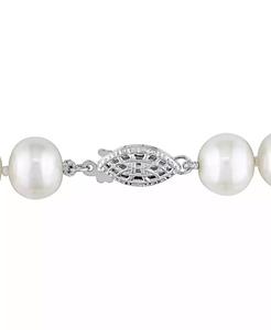 Collar de perlas cultivadas de agua dulce (7-1/2 - 8mm) de 18 "| Macy's - Product Image 2