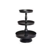 Support à gâteau décoratif en métal pour la présentation de friandises, les buffets de desserts et la mise en scène des tables de fête