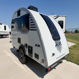 Minicamper Todoterreno Económico, Autocaravana, Remolque de Viaje Tipo Lágrima con Baño, Estándares de Camping, en Venta - Product Image 4