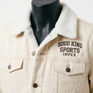 Custom OEM Men's <b>Sherpa</b> <b>Lined</b> Denim <b>Jacket</b> Wholesale Heavyweight Streetwear Denim <b>Jacket</b> - Product Image 6