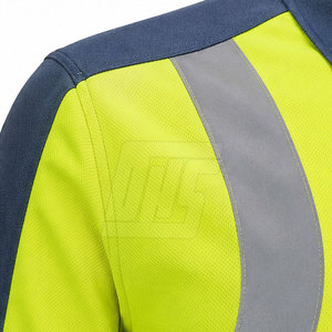 Chemises polo de travail pour hommes à manches longues, uniformes décontractés, chemises classiques à col pour le personnel d'usine et les activités de plein air - Product Image 6