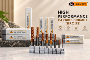 Solid Carbide End Mill for Aluminum, Steel & Hardened Steel – 55 HRC / 65 HRC <b>CNC</b> Milling <b>Cutter</b> - Product Image 2