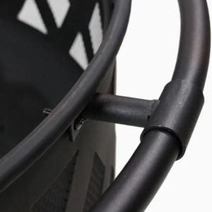 Firepit de acero recubierto de polvo duradero para exteriores, cubierta de malla protectora portátil para quemar madera, calor para cocinar al aire libre para - Product Image 6