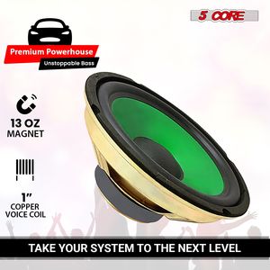Subwoofer PA DJ da 8 Pollici 900W 8 Ohm, Componente di Ricambio per Bassi Profondi per Impianto Audio Auto BMW - Product Image 3