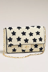 Bolso de hombro con cuentas, patrón geométrico, bordado, correa única, estilo bohemio, para todas las estaciones, uso diario, cierre con cremallera - Product Image 5