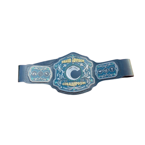 Nouvelle ceinture de championnat de lutte personnalisée, haute qualité, thème KPW, trophée exclusif édition collector, objet de collection de lutte. - Product Image 1