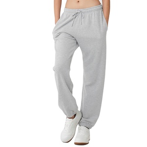 2026 alta calidad peso ligero 100% algodón Spandex mezcla deportes correr pantalón Jogger mujeres - Product Image 3