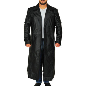 Abrigo de Cuero Casual para Hombre, Nuevo Diseño de Invierno, Venta Caliente, Servicio OEM de Alta Calidad, Precio Bajo - Product Image 1