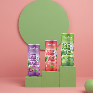Interfresh vente directe boisson thé citron et mangue rafraîchissante aromatisée aux fruits OEM HALAL aluminium canette et bouteille emballage - Product Image 4