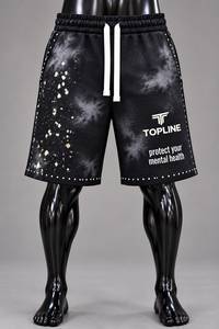 Conjunto de Sudadera con Capucha y Pantalones Cortos para Hombre, Estampado Digital, Ropa Urbana, Informal de Verano, Transpirable, Tejido de Poliéster - Product Image 3