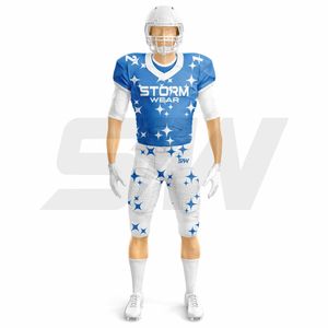 Full Sublimation Custom American Football Uniform Tackle Twill Embroidery Football Jersey Custom <b>Padded</b> <b>Pants</b> American Football - Product Image 5