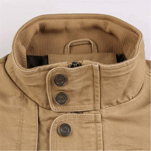 Regular Fit Workwear Style Breathable <b>Men</b> <b>Denim</b> <b>Jacket</b> New Trend Hip Hop Casual <b>Men's</b> <b>Denim</b> <b>Jackets</b> In Low MOQ - Product Image 5