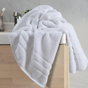 Serviette en coton 100% écologique, couleur unie, personnalisable, très absorbante, prix abordable, service OEM, usine de serviettes, best-seller - Product Image 2