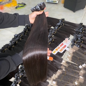 Paquets de cheveux vierges vietnamiens naturels droits pleine longueur cuticule alignée produit de vente chaud 2024 - Product Image 1