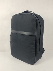 Black Polyester Laptop <b>Backpack</b> with Front Zipper Pocket, <b>Lightweight</b> Business Travel <b>Backpack</b>, Minimalist Casual School Bag - Product Image 5