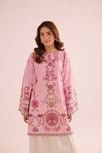Collection d'été de luxe pour femmes, vêtements indiens et pakistanais, ensemble de 2 pièces en tissu lawn imprimé doux, couleurs personnalisées - Product Image 5