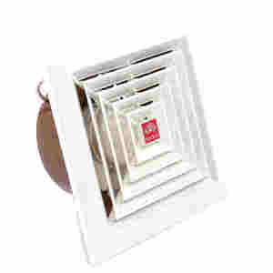 Wholesale Grey/Blue/Light Blue Plastic Powerful Airflow 3-Speed Oscillating LED Light Remote Control Wall Mount Fan Vietnam - Product Image 3