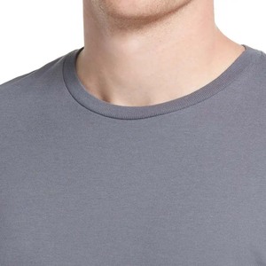 T-shirts décontractés pour hommes 100% coton, col rond, logo sur le devant, séchage rapide, respirants - Product Image 3