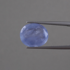 Piedra Preciosa Suelta de Zafiro Azul Natural de Grado AAA Hecha a Mano, Corte Ovalado de 8.58 Quilates, 14x12MM, Encerada/Enrasada, Certificada por IGI, Joyería Fina - Product Image 1