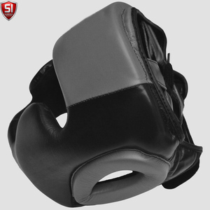 Protector de Cabeza para Boxeo, Casco Protector Facial de PU para MMA, Kickboxing, Karate, Taekwondo, Entrenamiento, Sparring, Artes Marciales - Product Image 2